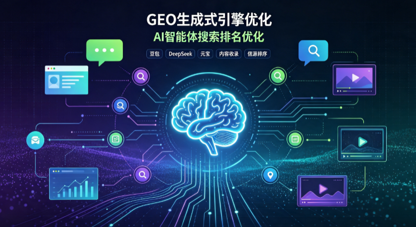 江城区GEO 浪潮来袭：生成式引擎优化崛起，创作者争抢豆包、DeepSeek、元宝智能体流量入口